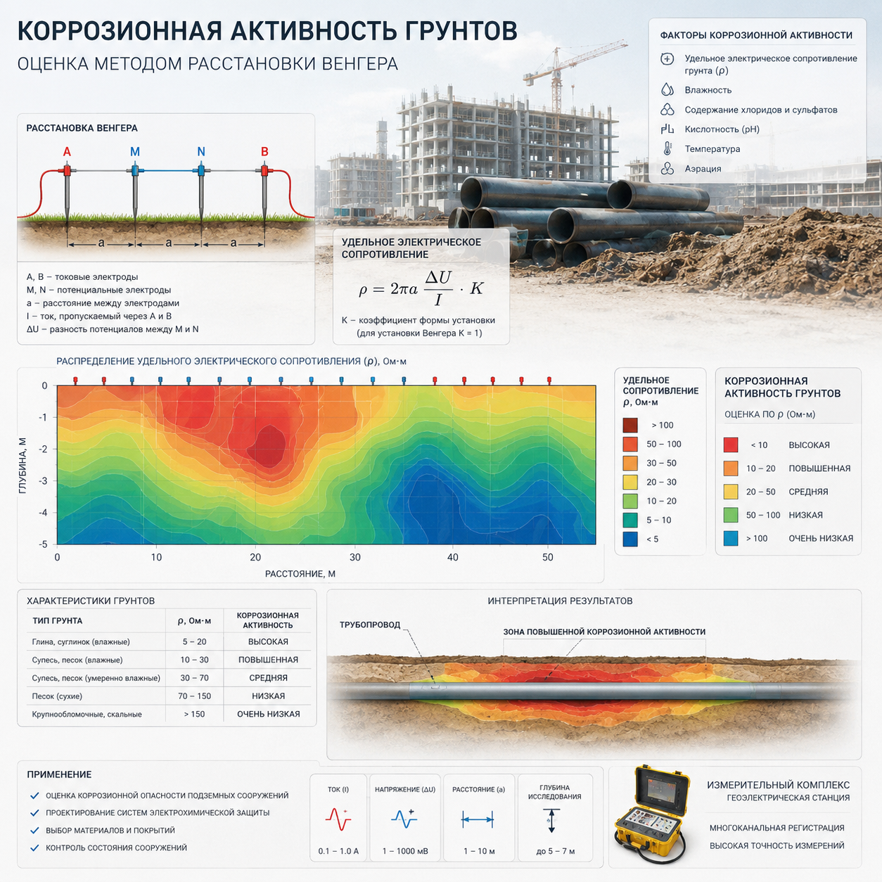 Коррозионная активность грунтов